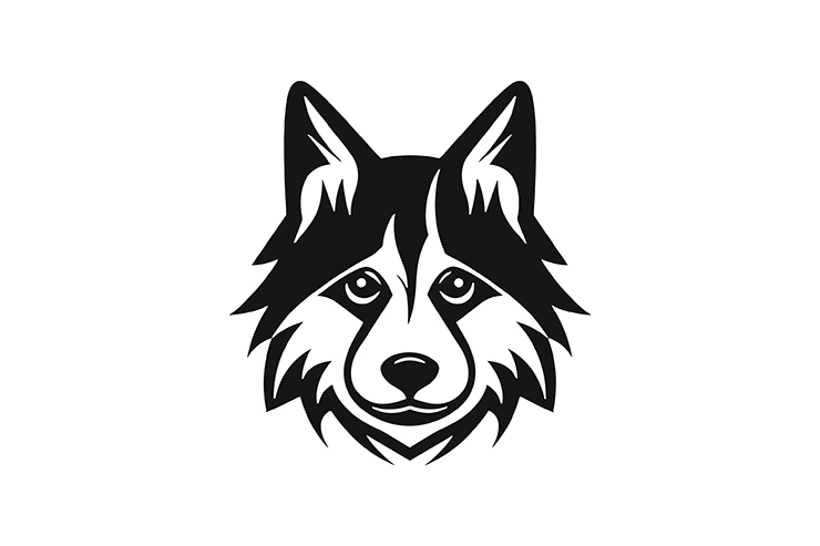 Fox illustration icon logo