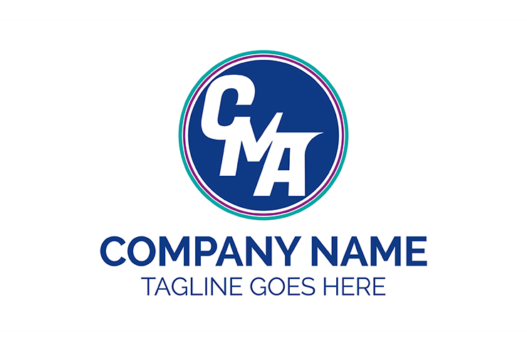 CMA letter mark company logo