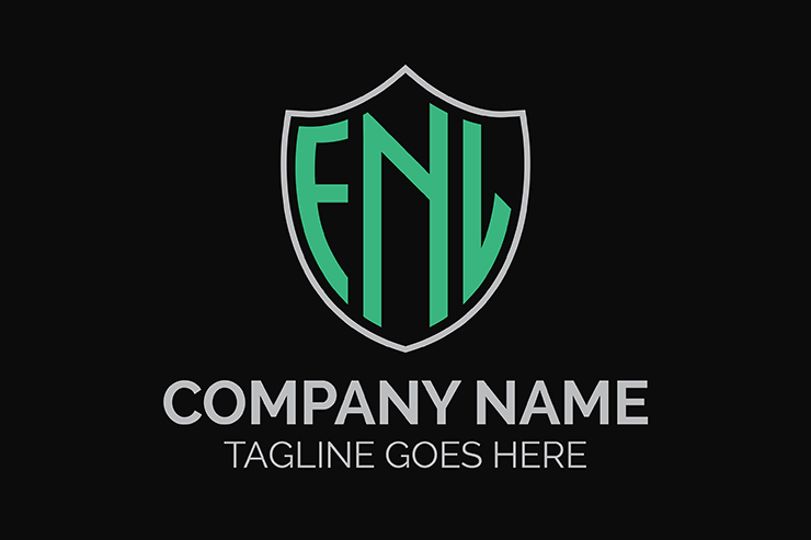 FNL letter mark company logo