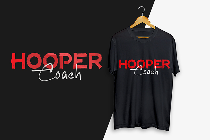 Hooper Coach t-shirt design