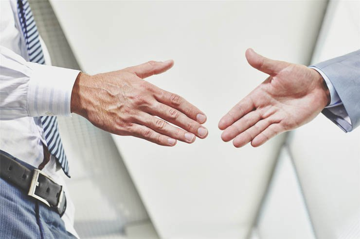 business handshake hand shake job work meeting