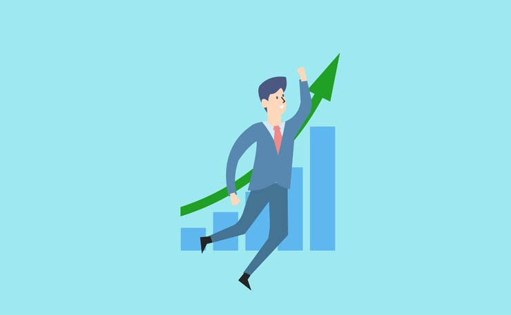 business success growth grow win profit arrow work chart charts analysis