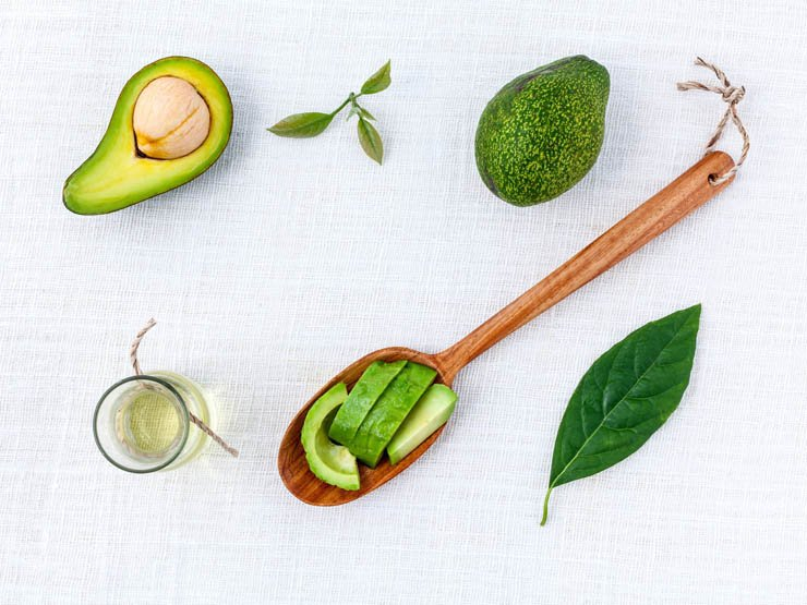 eat food fruit fruits vegetables vegetable health healthy mint avocado oil spoon
