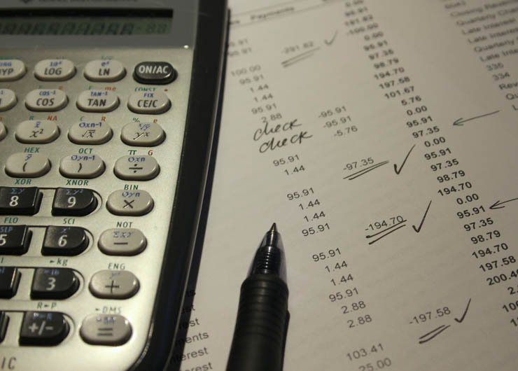 finance business pen calculator cost plan financial record economy