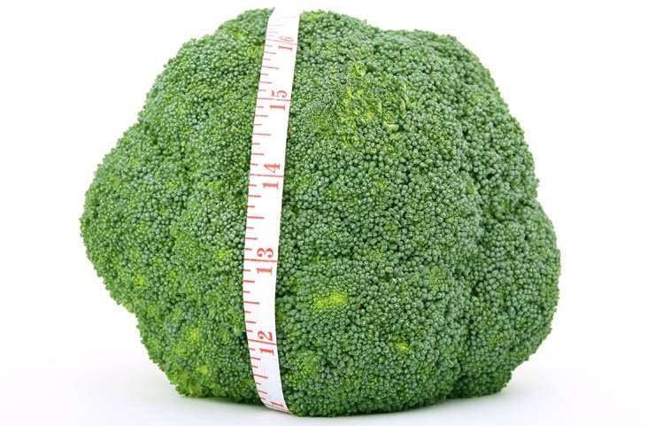 food health eat healthy vegetable vegetables measuring tape weight loss broccoli