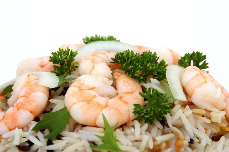food meal meals restaurant cook cooking eat dish shrimp rice sea seafood