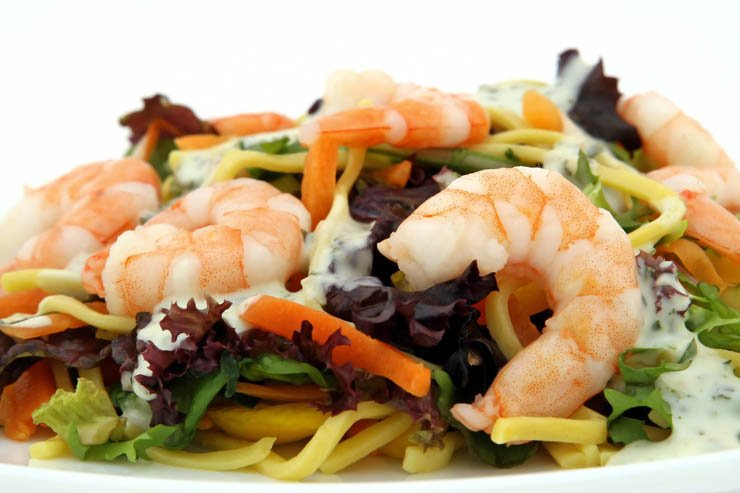 food meal meals restaurant cook cooking eat dish shrimp sea seafood plate salad