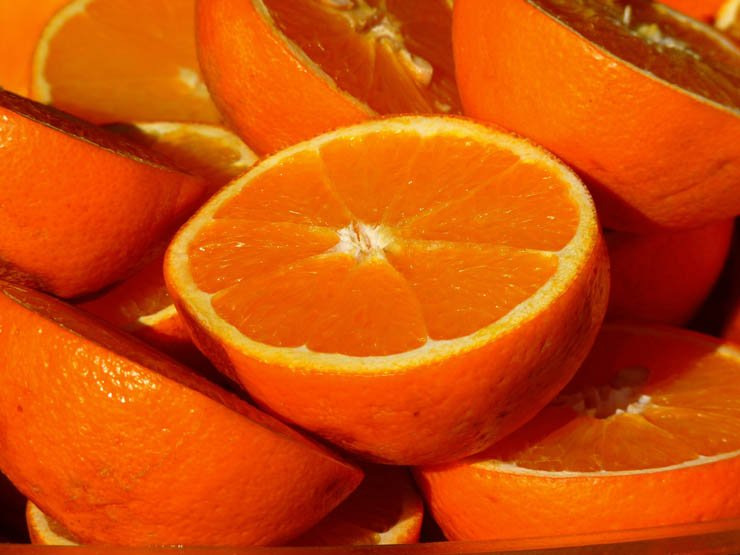 fruit fruits health healthy food orange sun sunny slice