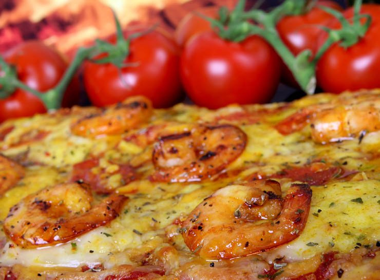 italian food foods eat delicious chef cook cooking restaurant pizza shrimp seafood tomato