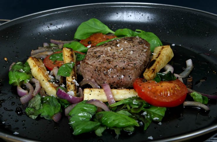 meat beef cook cooking food vegetable vegetables grilled grill steak