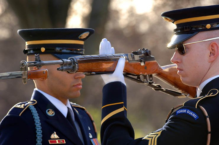 men soldier military uniform gun weapon