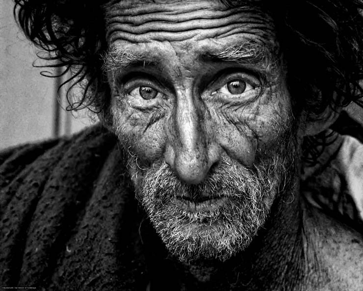 old man poor homeless poverty sad street bacl white