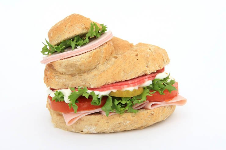 sandwich sandwiches food eat bread salami pickle pickles tomato