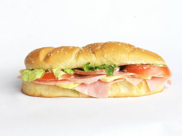 sandwich sandwiches food eat bread tomato lettuce cheese salami