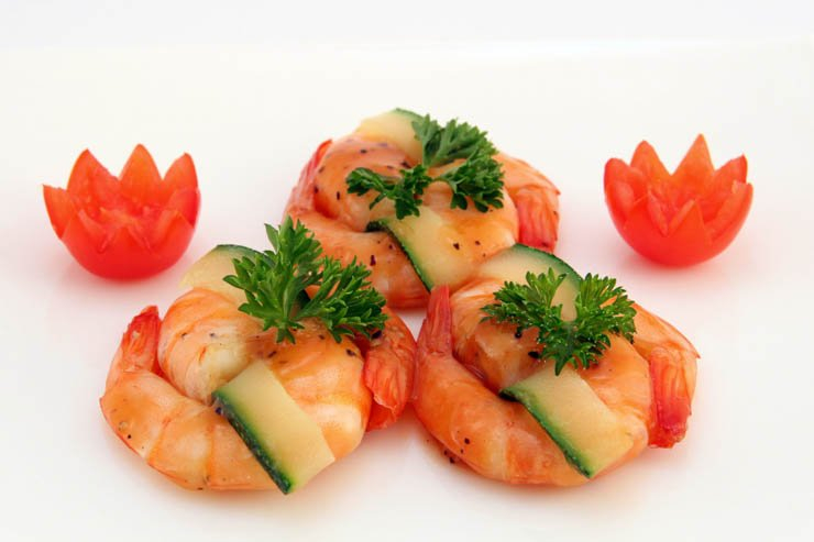 seafood food sea kitchen restaurant cook cooking eat shrimps shrimp herbs herb