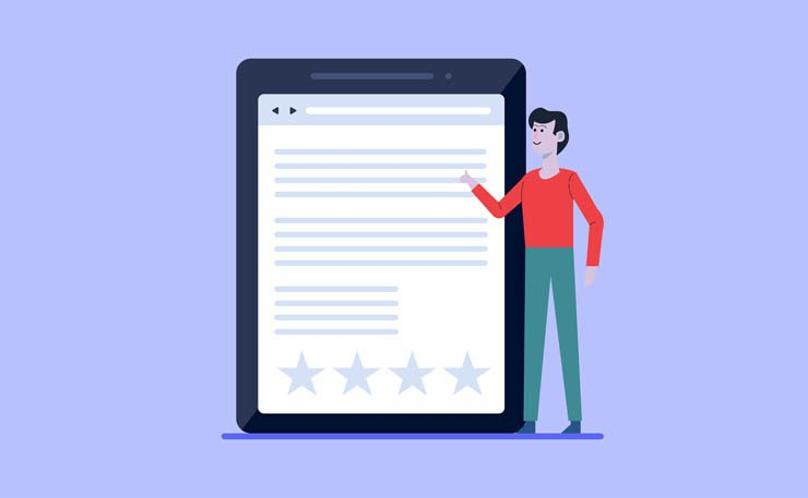 user review rate rating opinion star stars feedback users satisfied satisfaction happy customer app apps