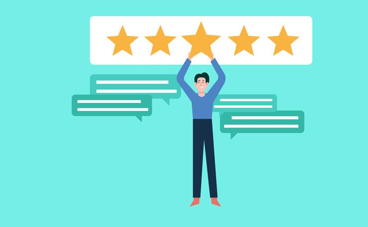 user review rate rating opinion star stars feedback users satisfied satisfaction happy customer app apps reviews write