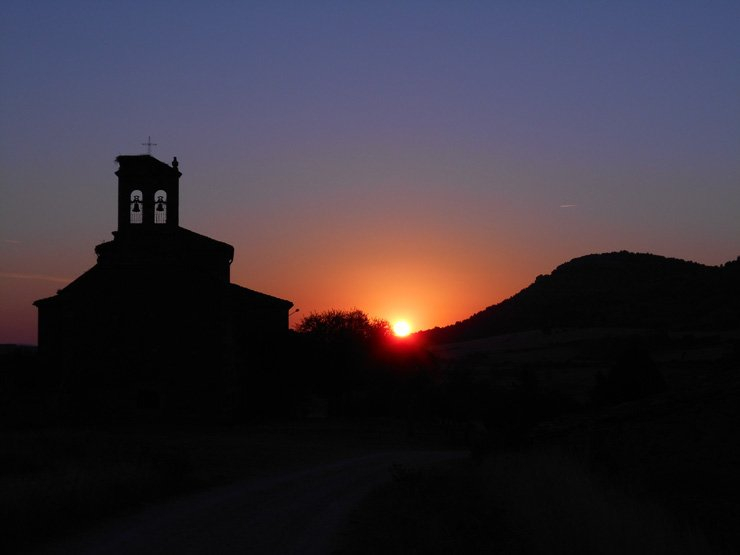 backlit shadow sillhouette church bell building sunset nature landscape