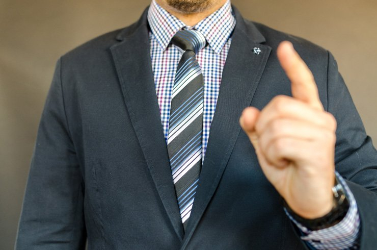 business finance formal job work employee finger speaking presentation boss suit tie ekegant fashion