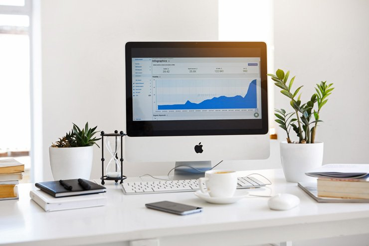 business finance formal job work employee working chart marketing charts office desk statistics stats analysis analytics technology