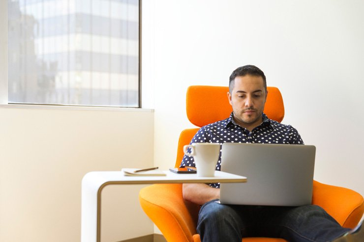 business finance formal job work employee working office moden desk home remote laptop enterprise startup entrepreneur