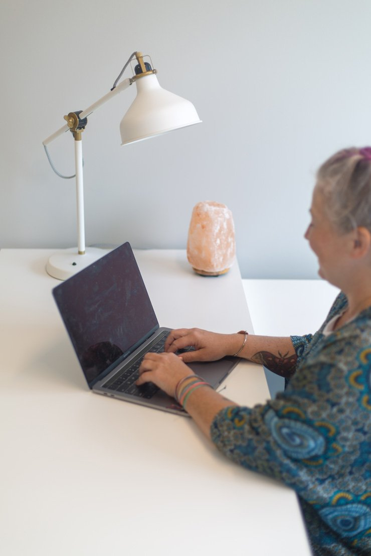business finance formal job work employee working woman women laptop desk remote office space startup manager boss