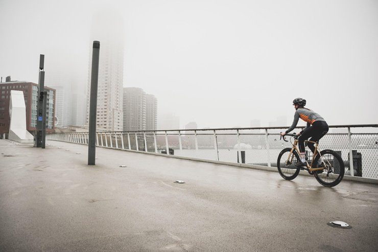 cycling fog bicycle training sports sport athlete bike
