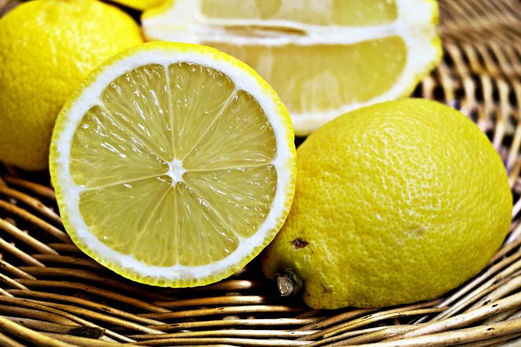 fruit fruits food foods healthy health vitamin lemon basket