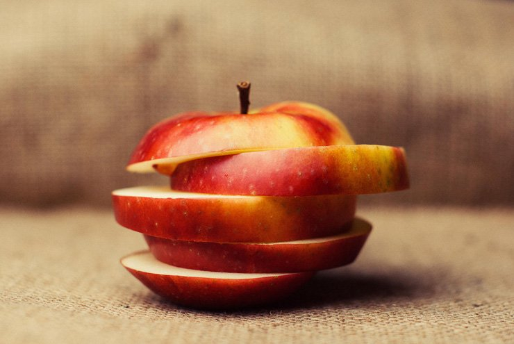 fruit fruits food healthy health diet apple slice