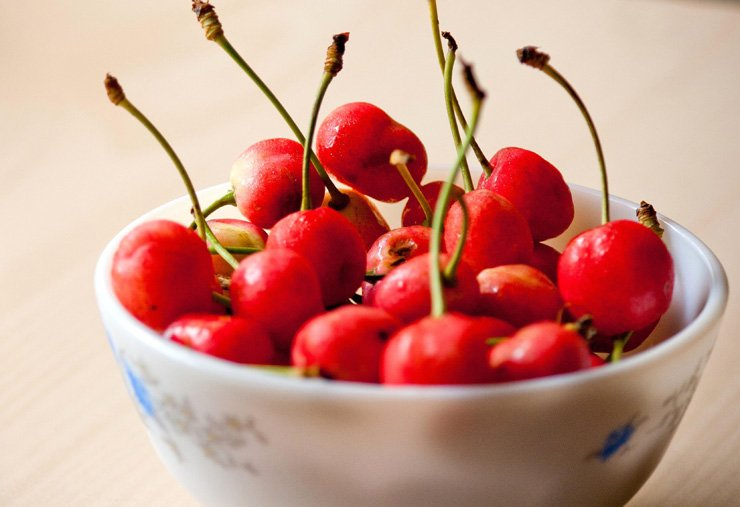 fruit fruits food healthy health diet cherry bowl