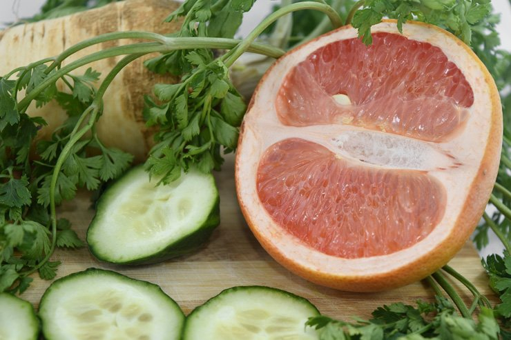 fruit fruits food healthy health diet grapefruit cucumber