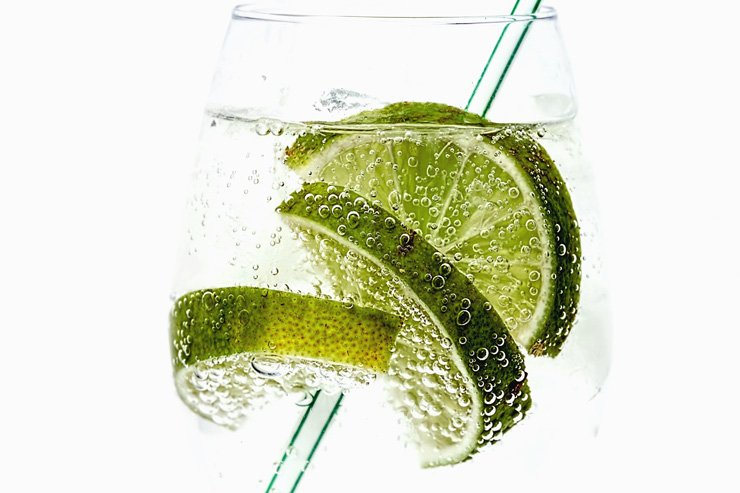 fruit fruits food healthy health diet lemon slice lime water detox