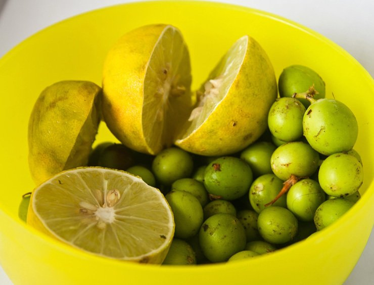 fruit fruits food healthy health diet lemon slice olive bowl