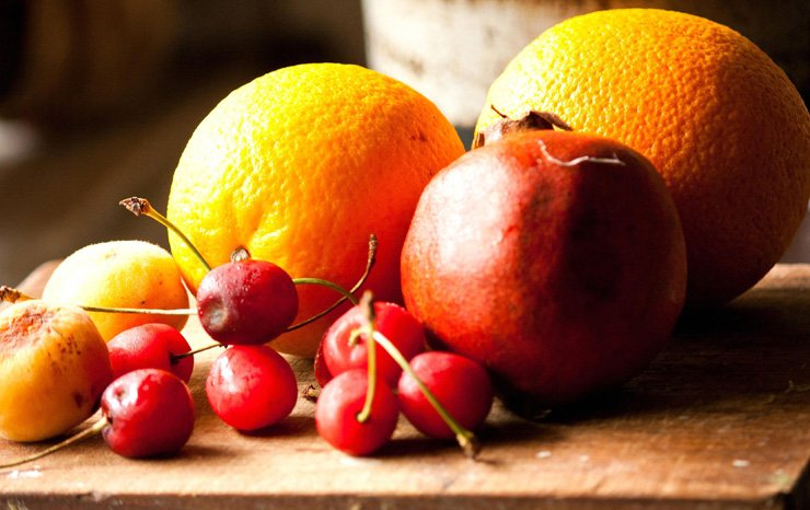 fruit fruits food healthy health diet orage pomegranate cherry vitamin