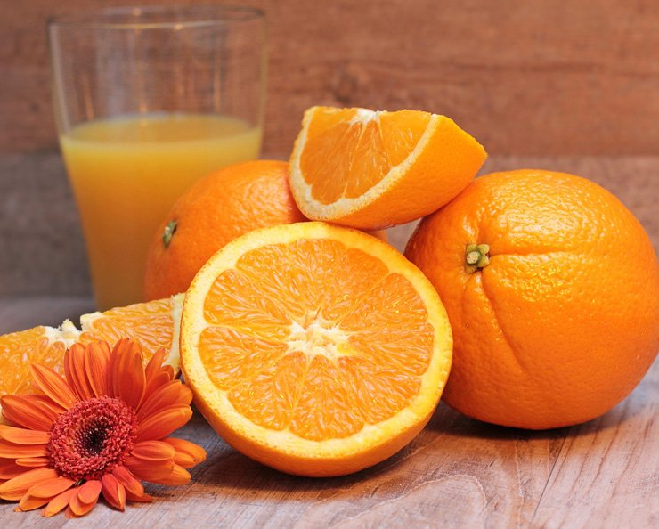fruit fruits food healthy health diet orange oranges piece juice flower