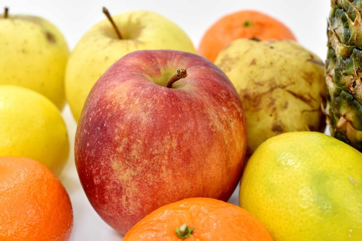 fruit fruits food healthy health diet vitamin tangerine apple pineapple lemon pears