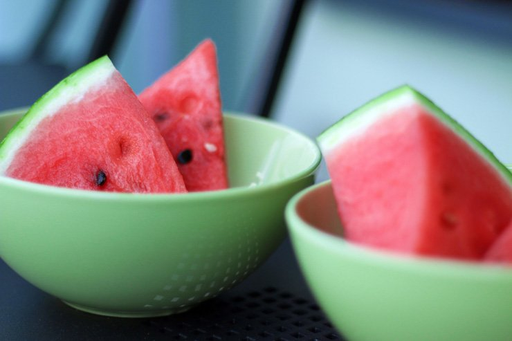 fruit fruits food healthy health diet watermelon slice bowl