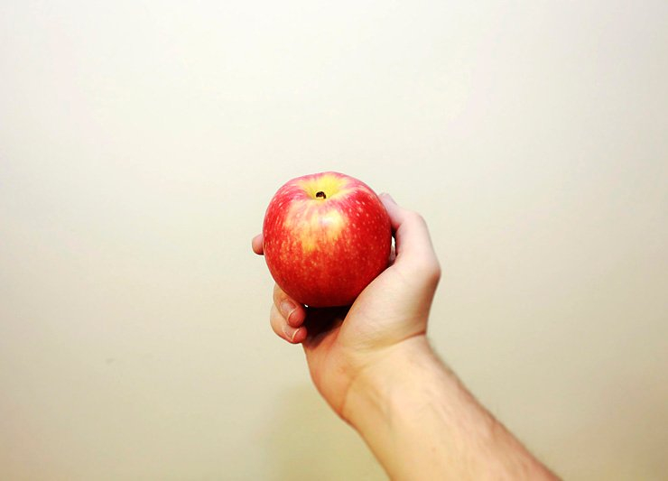 fruit fruits food healthy health hand hold holding apple