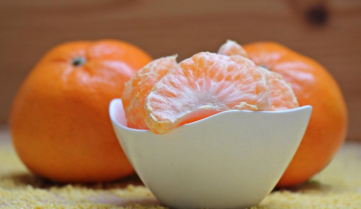 fruit fruits food healthy health vitamin tangerine bowl piece