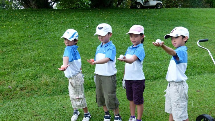 kids sport sports golf ball court outfit
