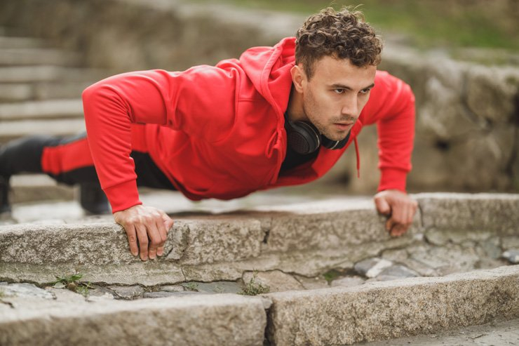 push ups up sports cardio exercise workout sport athlete