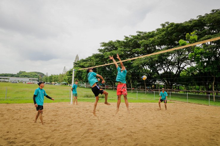 sport sports activity outdoor volley ball team