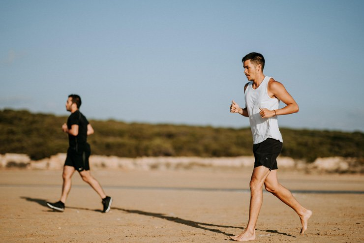 sport sports health running run jogging workout training healthy beach summer activity