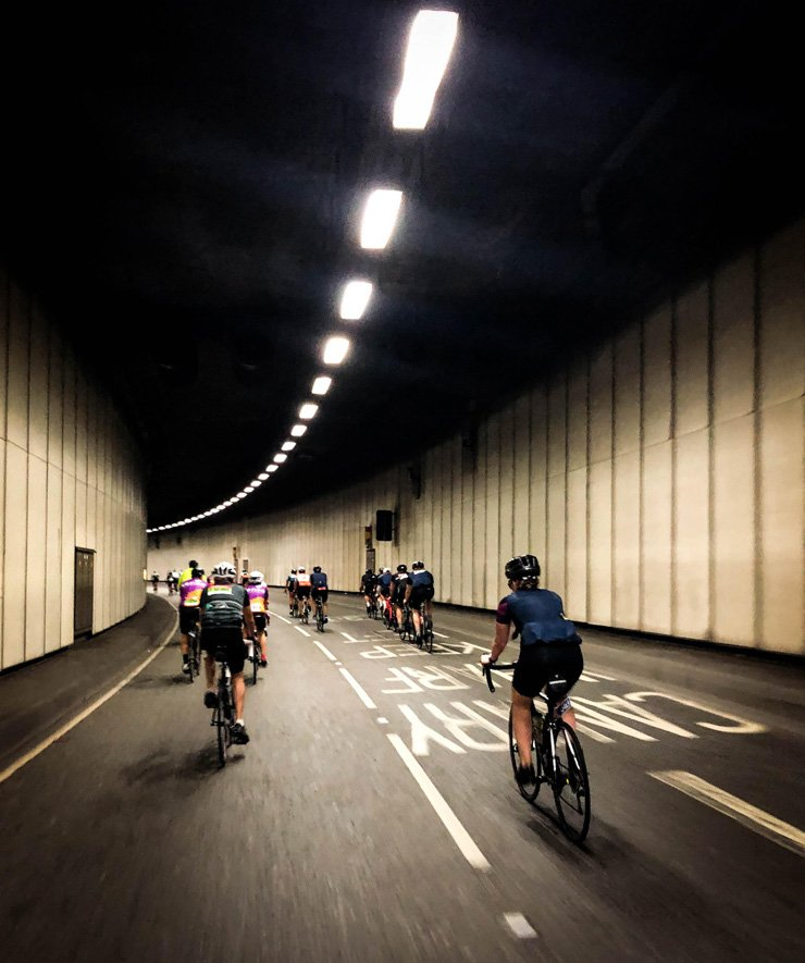 tunnel bicycle cycling sports sport transportation race racing tournament