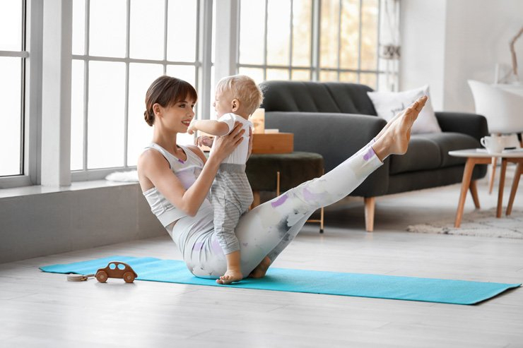 yoga relax relaxation meditation meditate back pain stress relief flexibility flexible strength pose poses health mother mom baby exercise training