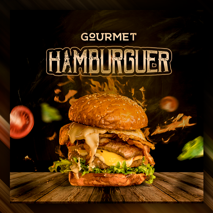 Burger Gourmet Banner
