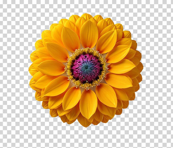 Beautiful Sunflower Transparent PNG