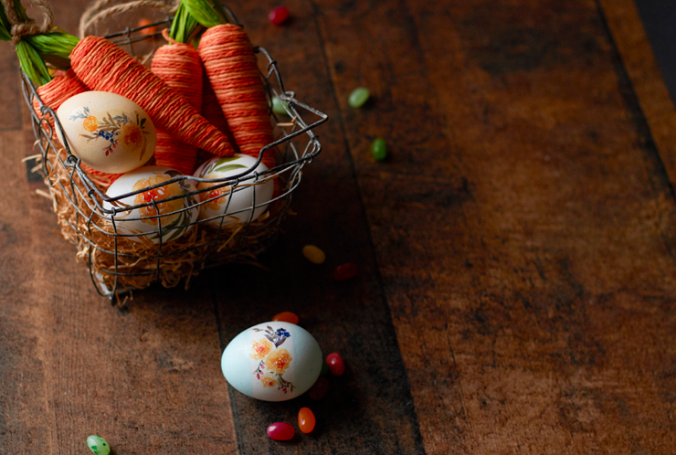 Easter Eggs Carrots