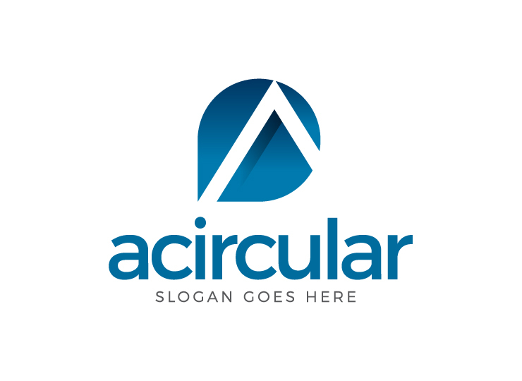 Acircular Letter A
