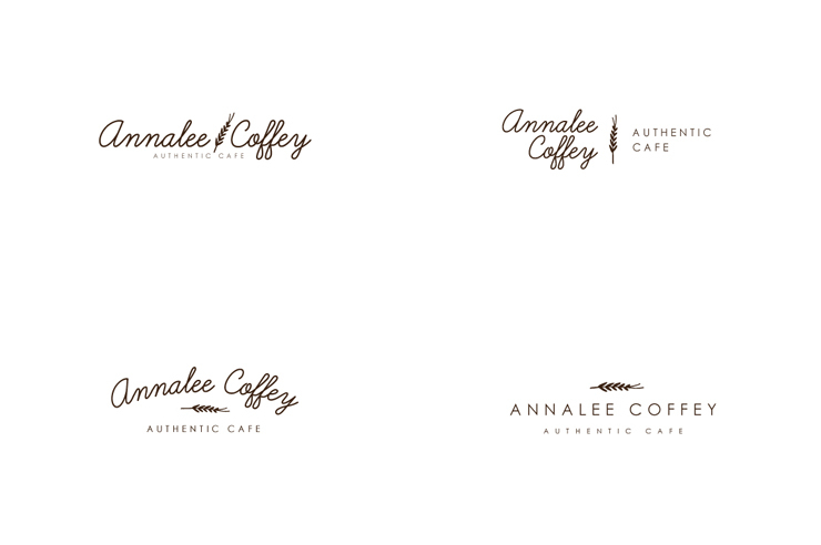 Artistic Logo Authentic Cafe